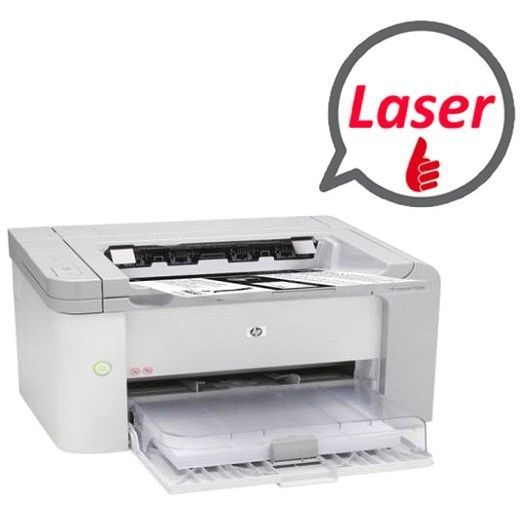 HP LaserJet Pro P1566 Printer - Black-White - Laser - A4 - 1200 dpi - Up to 22 ppm - 250-Sheet Capacity - USB