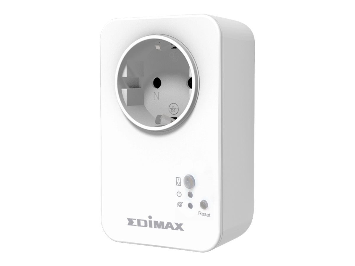 Conmutador Edimax Smart Plug SP-1101W - Unidad de control de alimentación - CA 100-240V - Wifi - 1 conector de salida