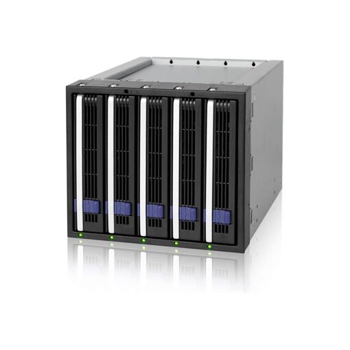 Compartimento de almacenamiento Icy Dock FatCage MB155SP-B 3.5" - Negro