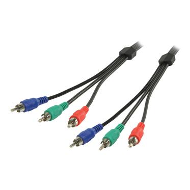 Valueline 5m 3x RCA to RCA Component Cable (YPbPr)