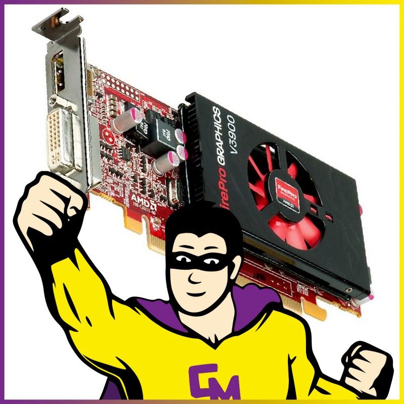 AMD FirePro V3900 1GB LP Graphics Card