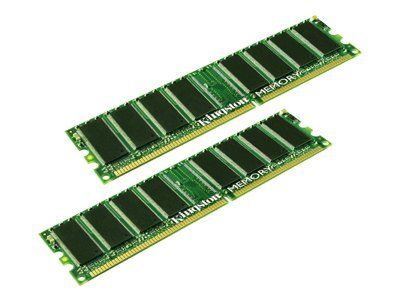 Kingston 512MB DDR Kit (2 x 256MB) - 333MHz, PC2700, Unbuffered ECC Memory for Dell PowerEdge 400SC; Precision Workstation 360, 360n