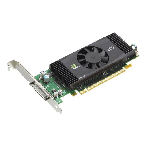 Carte graphique PNY NVIDIA Quadro NVS 420 - 2 GPU - 512 Mo GDDR3 - PCIe x16 - 4 ports DisplayPort