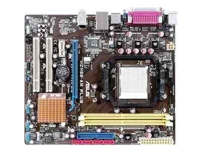 ASUS M2N68-AM PLUS Motherboard - Micro ATX - AM2+ Socket - GeForce 7025 Chipset - Gigabit LAN - Integrated Graphics - 6-Channel HD Audio