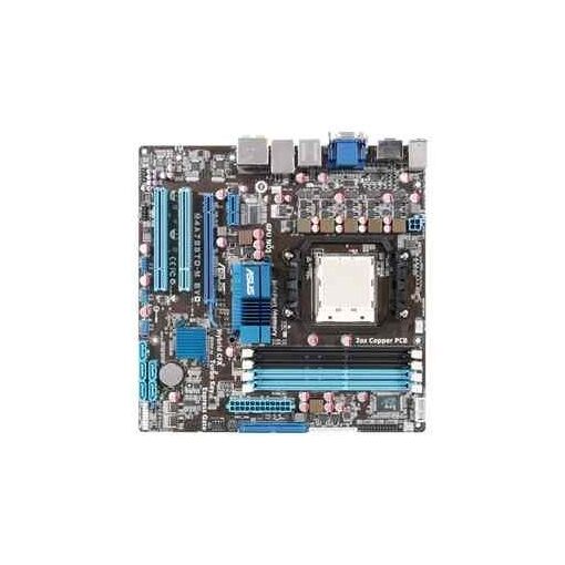 Tarjeta madre ASUS M4A785TD-M EVO - Micro ATX - Conectador AM3 - Chipset AMD 785G - FireWire - LAN Gigabit - Gráficos integrados - Audio HD de 8 canales