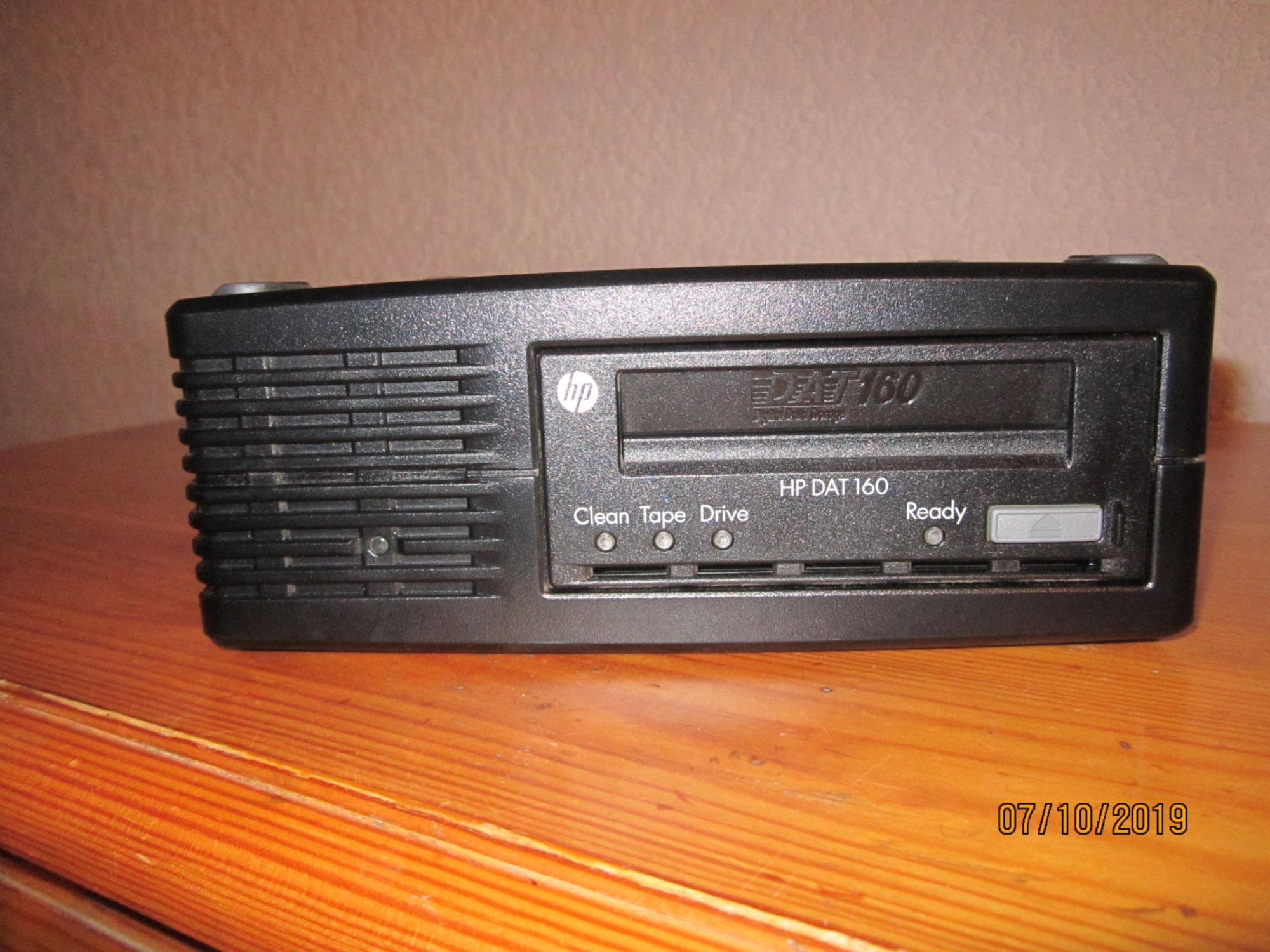HP DAT 160 USB External Tape Drive