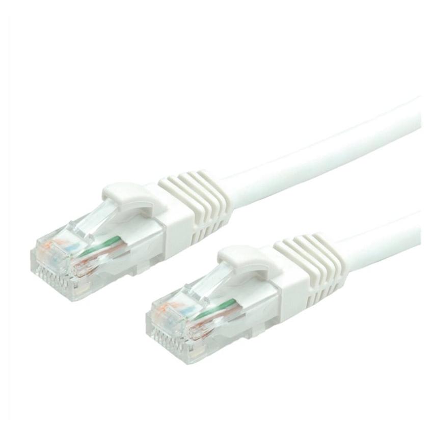 Secomp CAT 6a RJ-45 to RJ-45 Cable, 10m, Molded, White