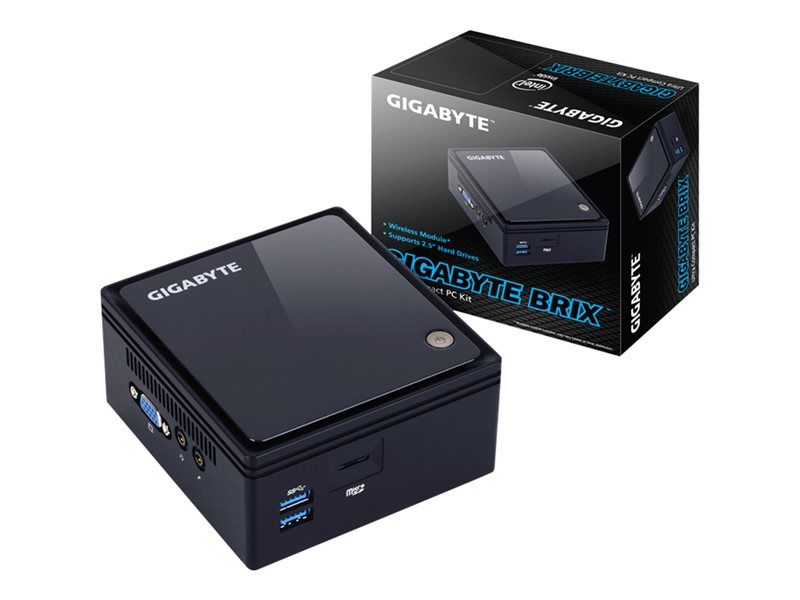 Gigabyte BRIX GB-BACE-3160 - Celeron J3160 1.6GHz Black