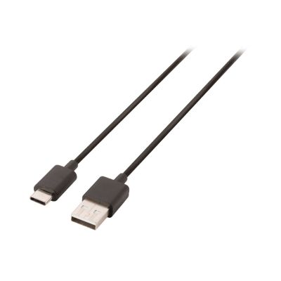 Connectland USB 2.0 Type C to Type A Male Cable, 1m