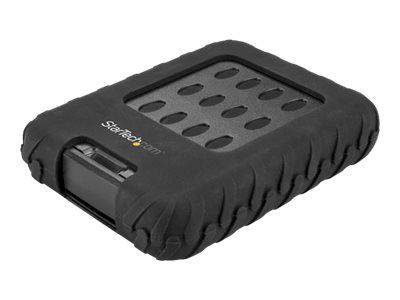 StarTech.com - Caja externa para disco duro SSD/HDD SATA III de 2,5 pulgadas con USB 3.1 (10 Gb/s) a prueba de impactos