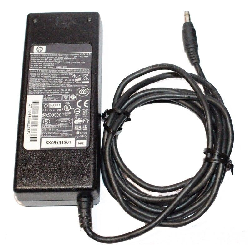 HP PPP012L-S 393954-001 / 394224-001 Laptop Charger, 90W