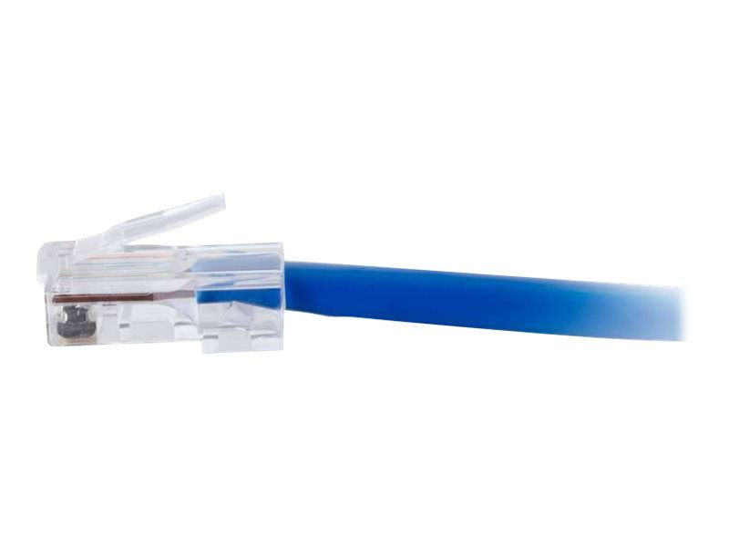 C2G Cat5e Booted Network Patch Cable - 30cm UTP CAT 5e RJ-45 M/M - Blue