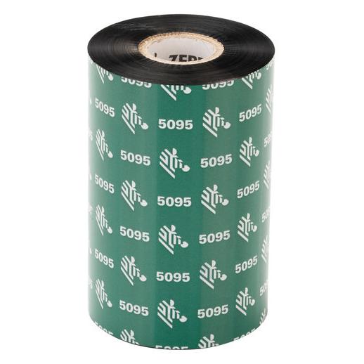 Zebra 5095 Thermal Resin Ribbon, 450m Black