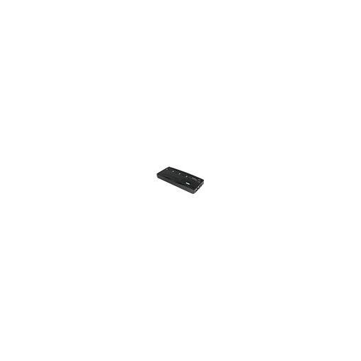 Kit conmutador StarTech.com KVM de 4 puertos con cables - Conmutador para pantalla, teclado y ratón de escritorio - 1920 x 1440 - Negro