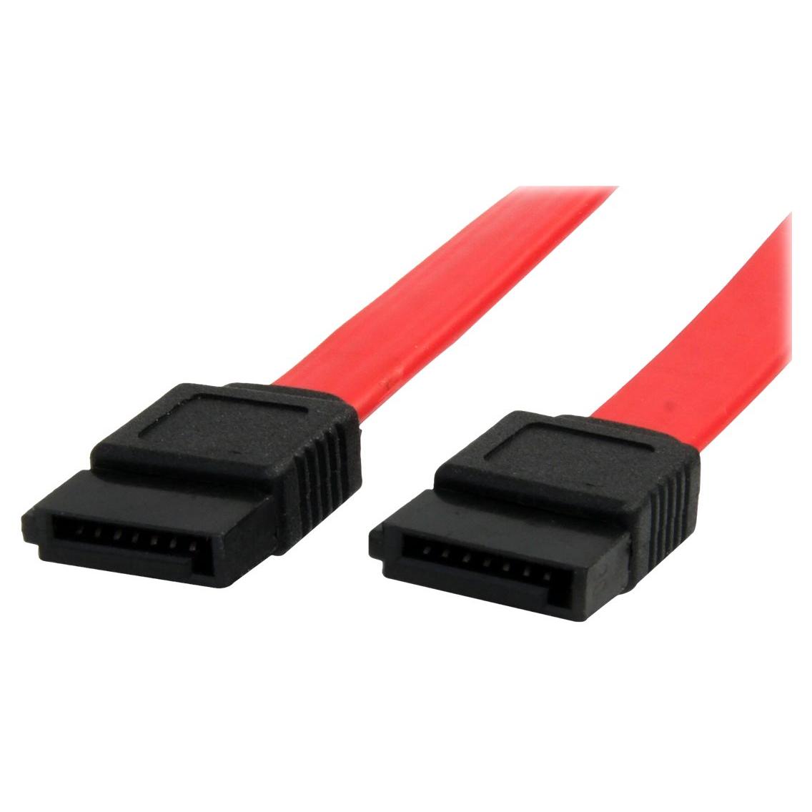 Cable SATA StarTech.com de 46 cm - Cordon Serial ATA rojo