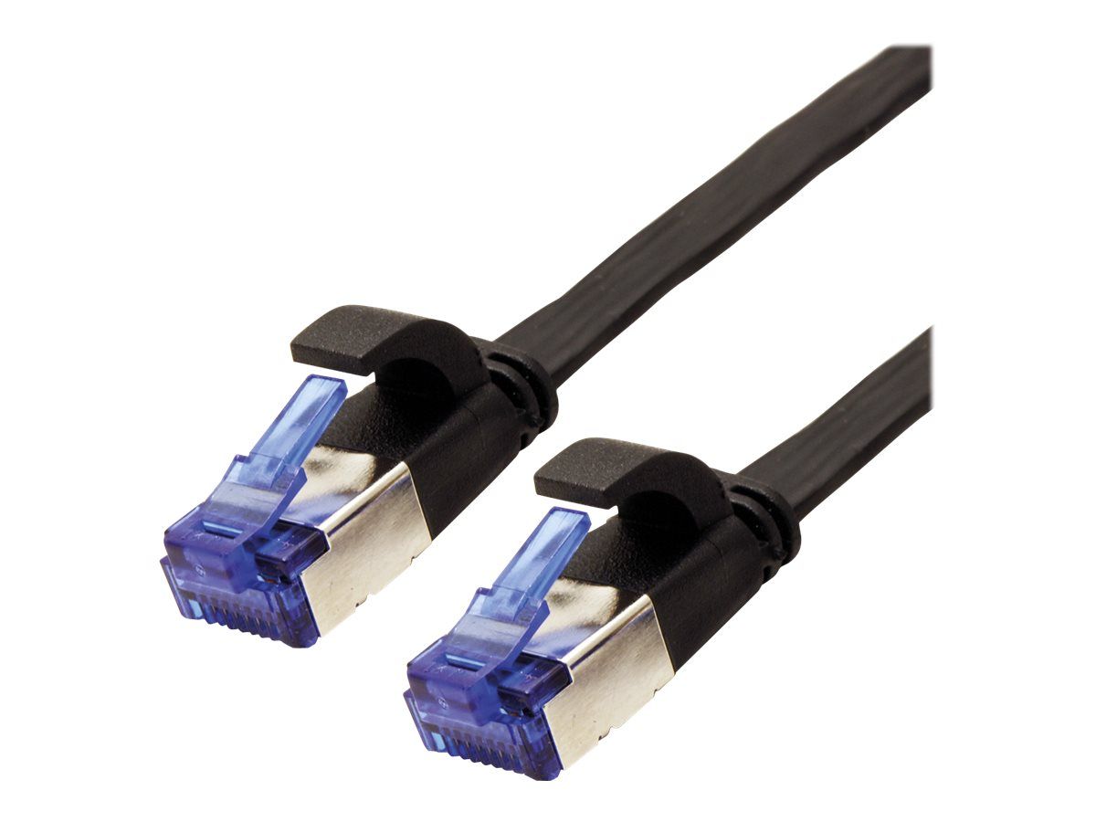 Secomp CAT 6a Flat Cable, 3m, RJ-45 (M) to RJ-45 (M), Halogen-Free