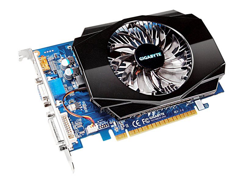 Gigabyte GV-N630-2GI (Rev. 3.0) - Graphics Card - GF GT 630 - 2GB DDR3 - PCIe 2.0 - DVI, D-Sub, HDMI