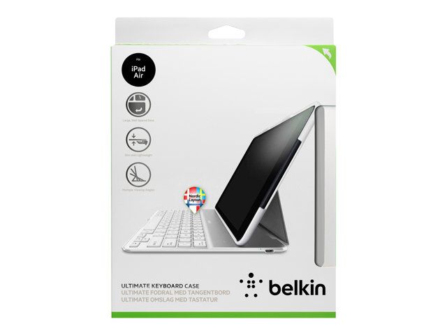 Belkin QODE Ultimate Wireless Keyboard and Case - White