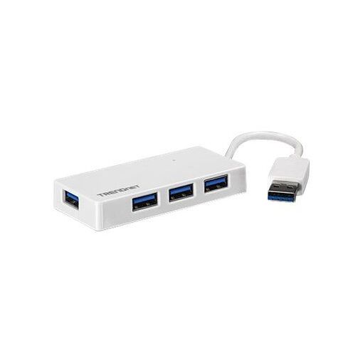 Concentrateur de bureau Trendnet USB 3.0 SuperSpeed à 4 ports