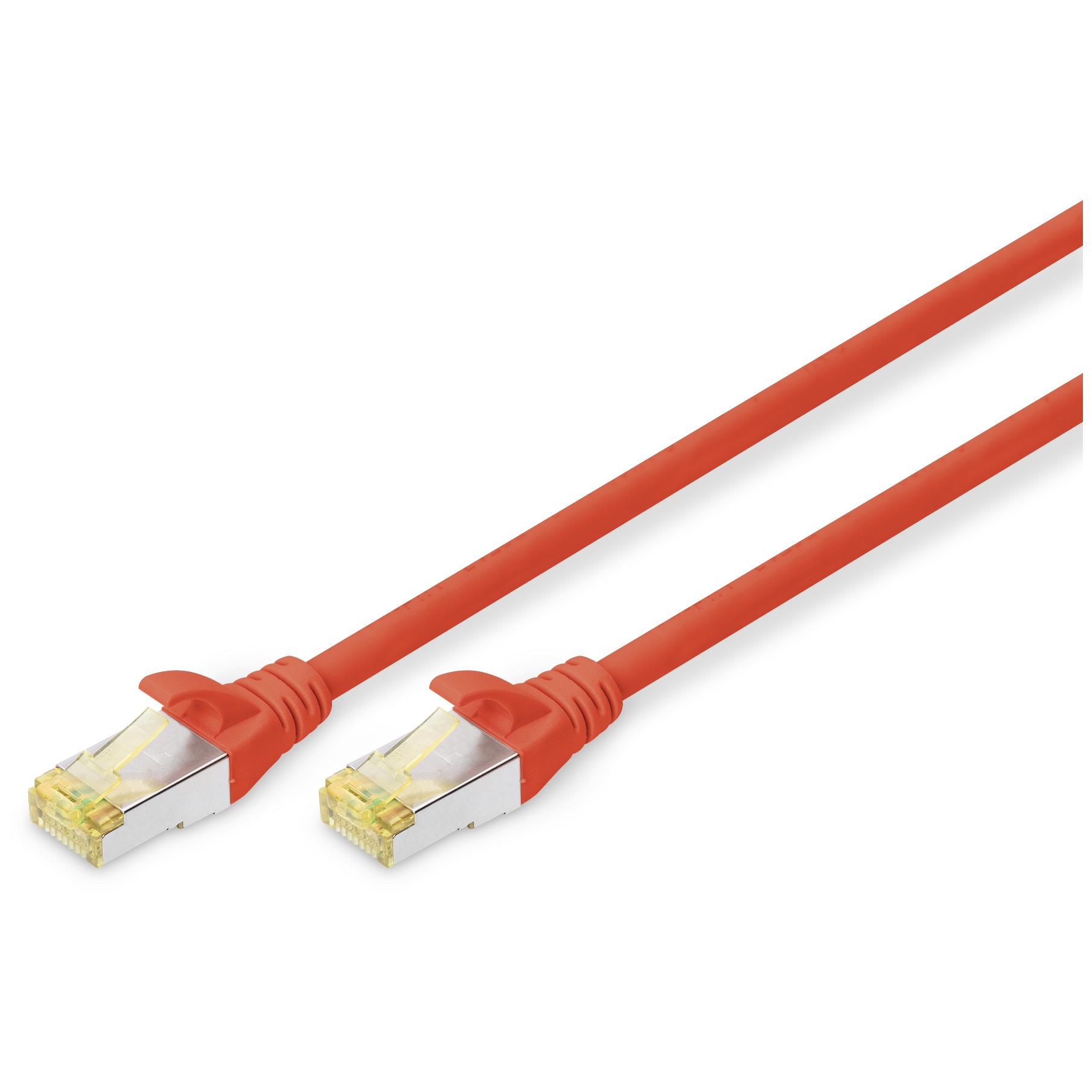 Digitus CAT 6A S/FTP Cable, LSZH, Yellow Jacket with Metal Shielding
