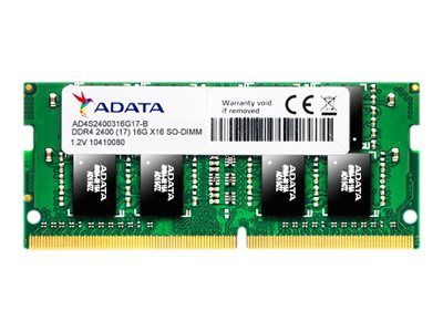 Módulo de memoria ADATA Serie Premier 4GB DDR4 SO-DIMM 260 pines 2400MHz / PC4-19200 CL17 1.2V sin búfer no ECC