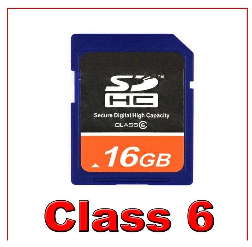 Ramozz 16GB Class 6 SDHC Memory Card