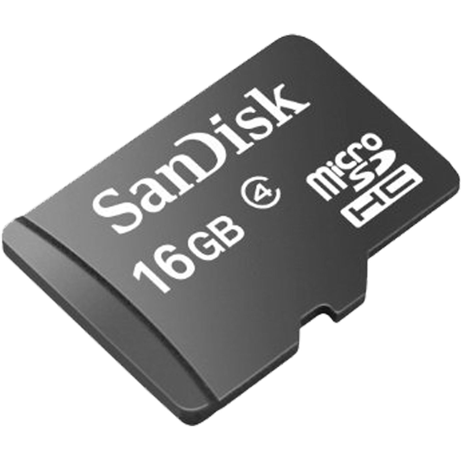 SanDisk 16GB Class 4 MicroSDHC Card with SD Adapter