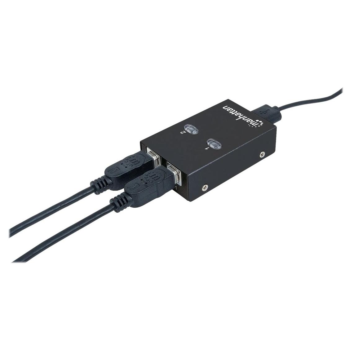 Commutateur de partage IC Intracom Manhattan USB-A automatique