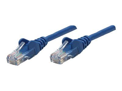 IC Intracom RJ-45 to RJ-45 Cable - 20m - UTP Cat 5e - Molded, Hookless - Blue