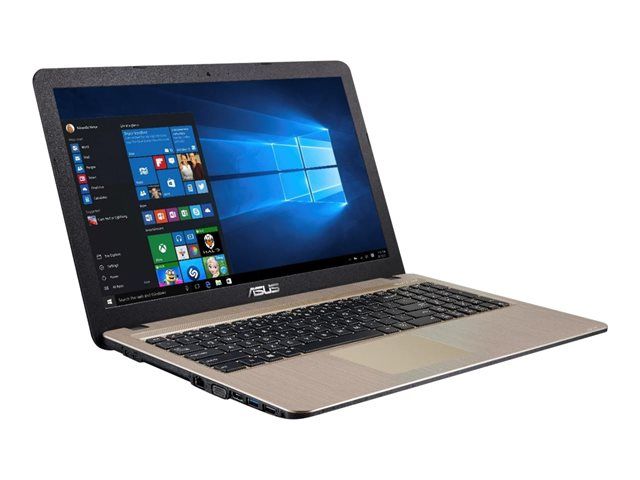 ASUS R540YA GK576T - Processeur A8 7410, 2,2 GHz - Windows 10 Famille 64 bits - 4 Go de RAM - SSD 128 Go + HDD 1 To - Écran tactile 15,6 pouces HD (1366 x 768) - Radeon R5 - Marron métallisé foncé
