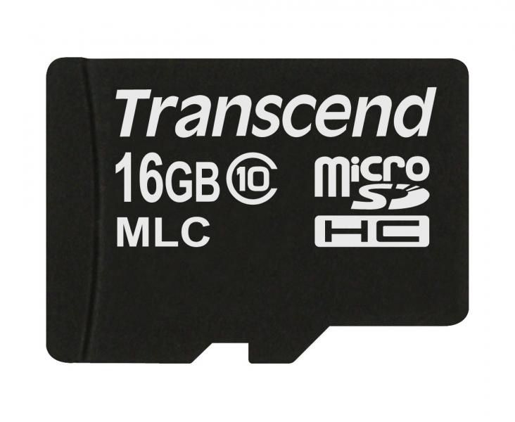 Carte mémoire micro SDHC Transcend - 16 Go, classe 10