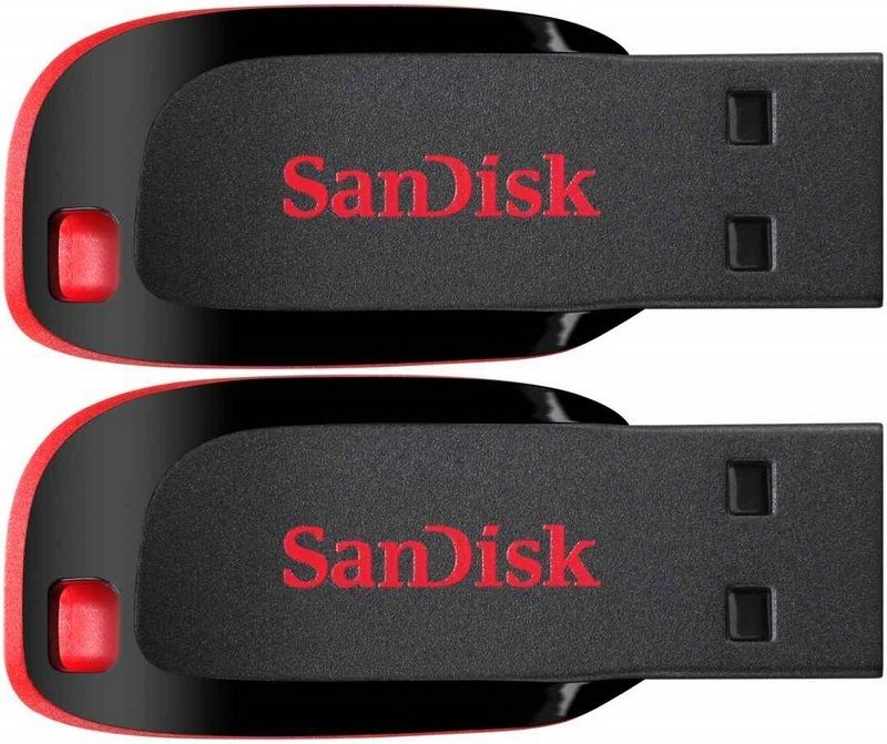 SanDisk Cruzer Blade 16GB USB Flash Drive (2-Pack)