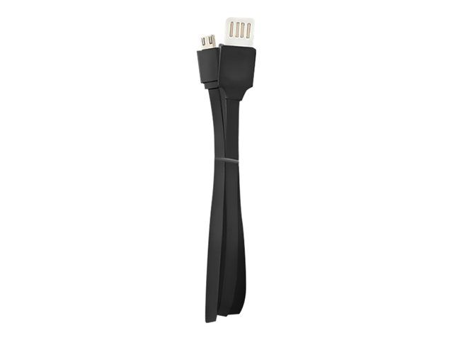 Qoltec Micro-USB Cable (1m, Flat)