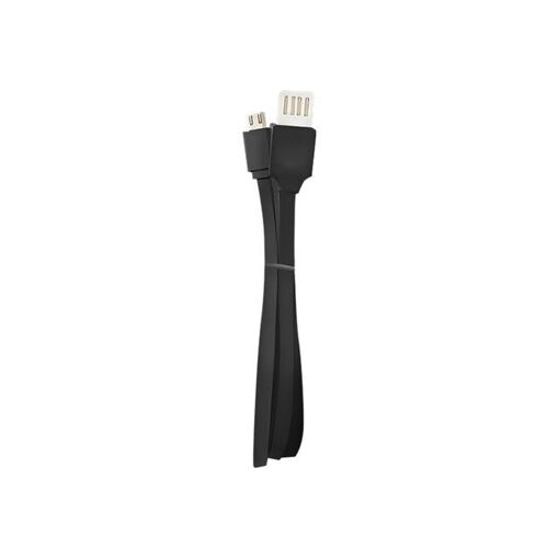 Qoltec Micro-USB Cable (1m, Flat)