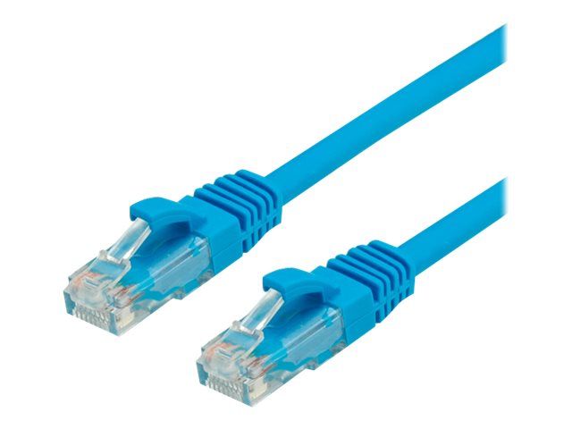 Secomp Cat6a UTP RJ-45 Cord, 15m, Blue (RAL 5019)