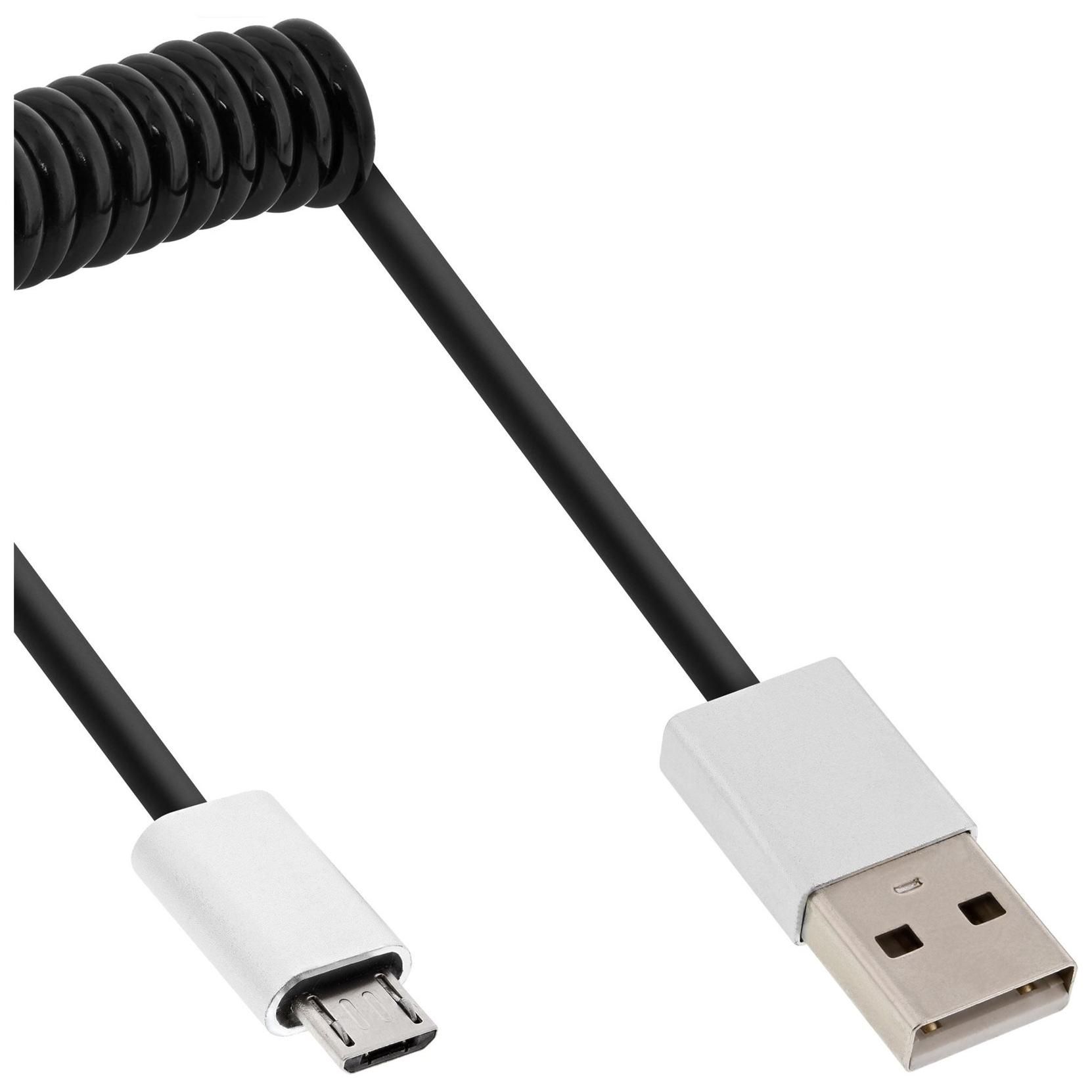 INTOS ELECTRONIC USB Cable - 3m, Black