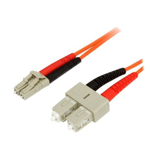 Câble de raccordement StarTech en fibre optique multimode 62,5/125, 1 m, LC-SC