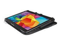 Logitech Ultrathin Keyboard Folio - Wireless Bluetooth Keyboard and Case for Samsung Galaxy Tab 4 (10.1")