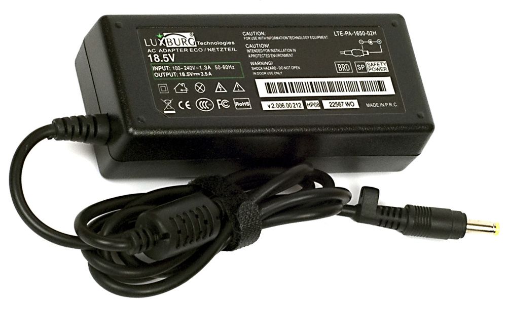 Cargador adaptador 65W Original Luxburg® para Compaq Presario V4000/V4100/V4200