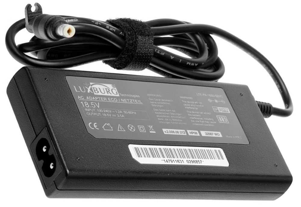 HP 65W Slim Charger Adapter for HP Compaq NC NX Series