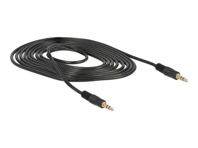 Delock 3.5mm Stereo Audio Cable - 2m Black