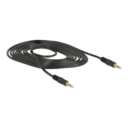 Delock 3.5mm Stereo Audio Cable - 2m Black