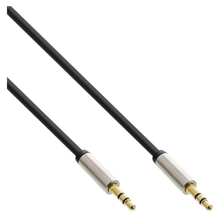 INTOS ELECTRONIC InLine Audio Cable, 5m Black