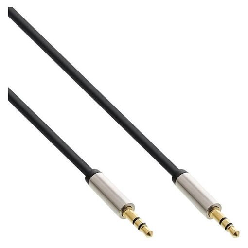 INTOS ELECTRONIC InLine Audio Cable, 5m Black