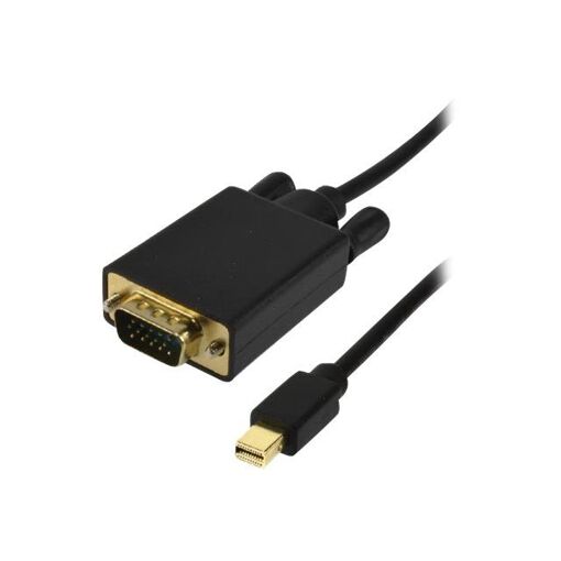 MCL Mini DisplayPort to VGA Cable - 1.5m