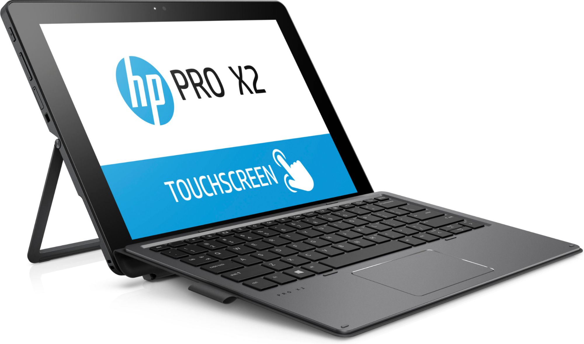 HP Pro x2 612 G2 Laptop, i5-7Y54, 8GB RAM, 256GB SSD (L5H58EA#UUG)