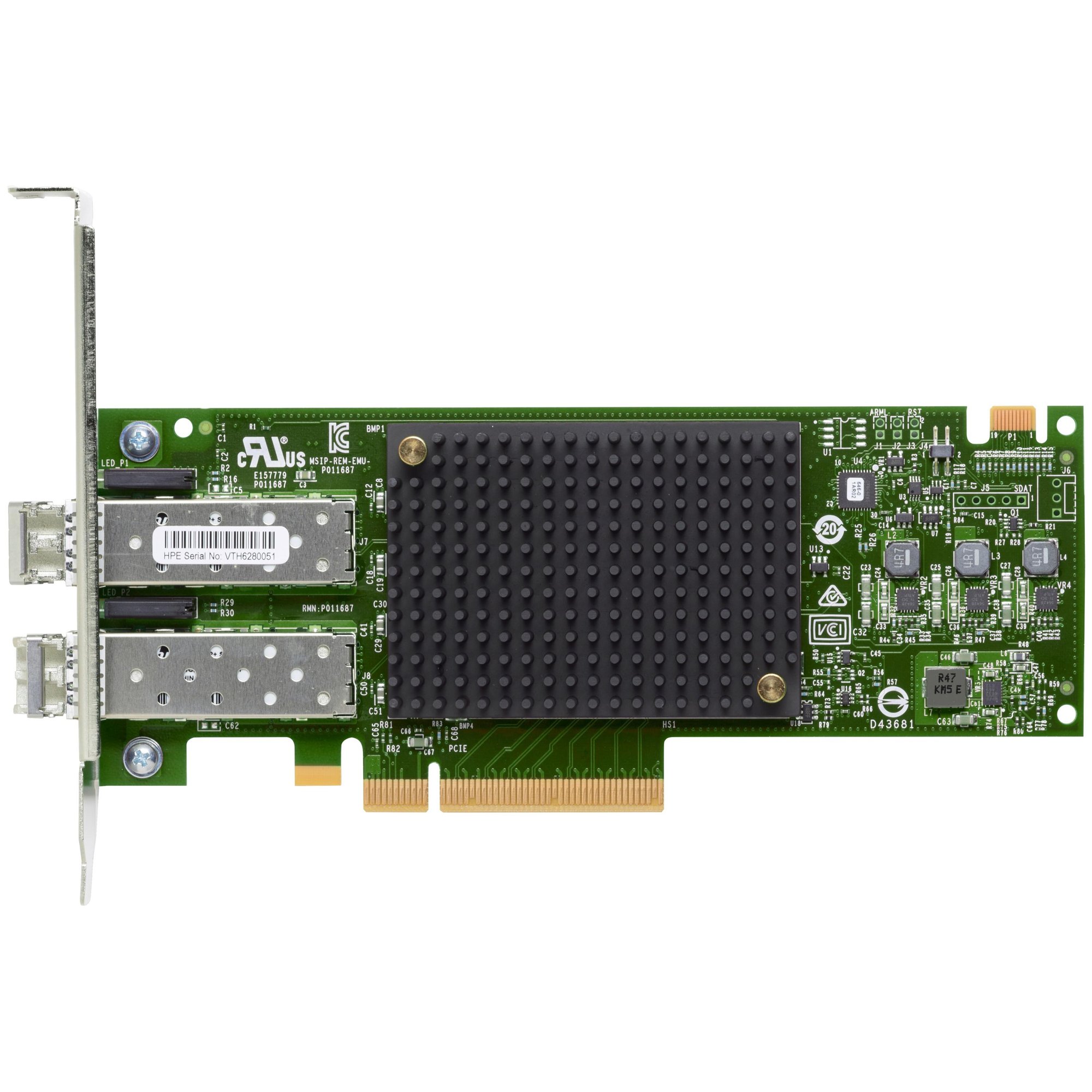 HPE SN1200E 16Gb Dual Port Fibre Channel Host Bus Adapter