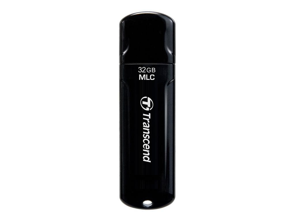 Transcend JetFlash Endurance Series 750 - 32GB USB 3.0 Flash Drive - Black Piano