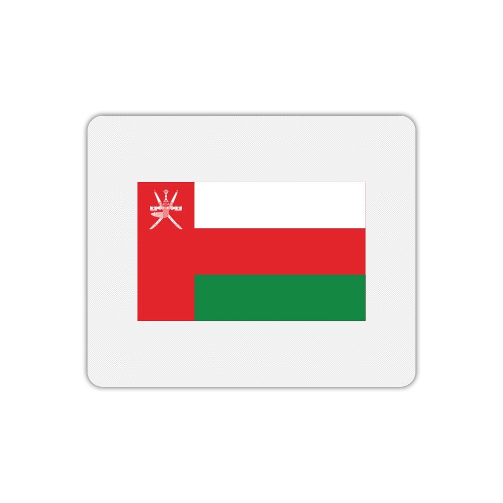 Tapis de souris rectangulaire imprimé - Drapeau d'Oman (Mygoodprice)