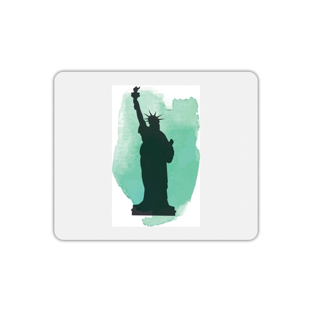 Mygoodprice Rectangle Mouse Pad - New York Statue